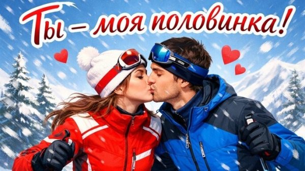 В плену любви. С днём святого Валентина. Самая лучшая музыкальная открытка.