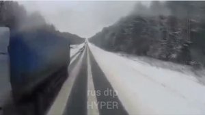 ДТП Фуру даф занесло на тойоту камри