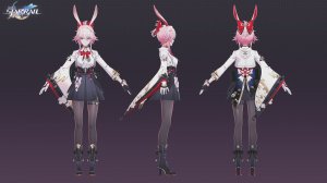 Honkai Star Rail 4.0 Эванесса: рендер модельки