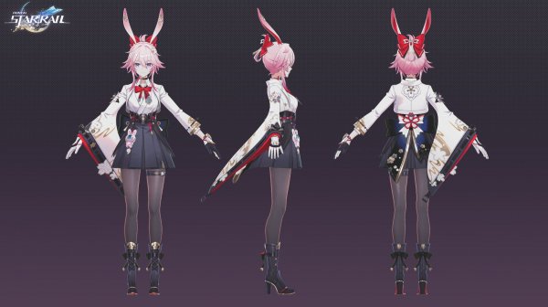 Honkai Star Rail 4.0 Эванесса: рендер модельки