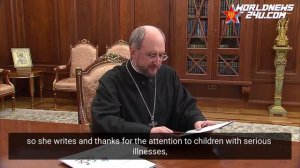 Putin met with Archpriest Alexander Tkachenko, head of the Circle of Kindness foundation