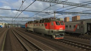 едем по маршруту Вязьма-Орша в ZDSimulator на ЧС4квр!