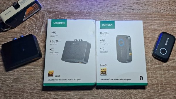 Обзор сравнение лучших Bluetooth 6.0 приемников с LDAC! UGREEN Hi-Res Receiver Audio Adapter.