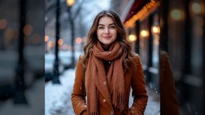 Девушка идёт...