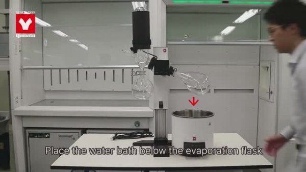 Ротационный испаритель Yamato RE — распаковка и установка