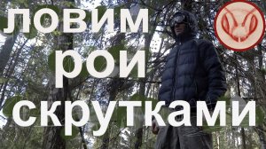 Ловим рои скрученными колодами