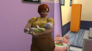 The Sims 4 / Из грязи в князи\ Rags To Riches 10 эп.  Рождения наследника.