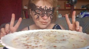 Мукбанг ЗАВТРАК на ТРОИХ! Лайфхак с ГРЕЧКОЙ для Тех кто Не ЗНАЕТ!