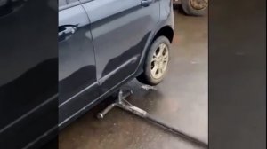 Вот такой домкрат получился