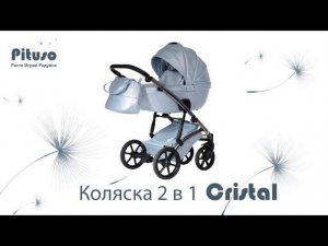 PITUSO CRISTAL модульная коляска 2 в 1. Видео обзор