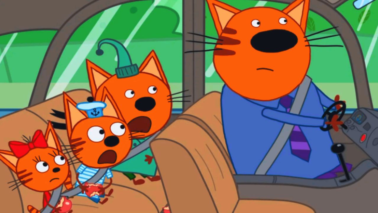 Три Кота-Большое Путешествие | Спортивный Отдых с Котятами в Карелии | Три Кота Мультфильм Смотреть смотреть онлайн