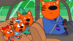 Три Кота-Большое Путешествие | Спортивный Отдых с Котятами в Карелии | Три Кота Мультфильм Смотреть