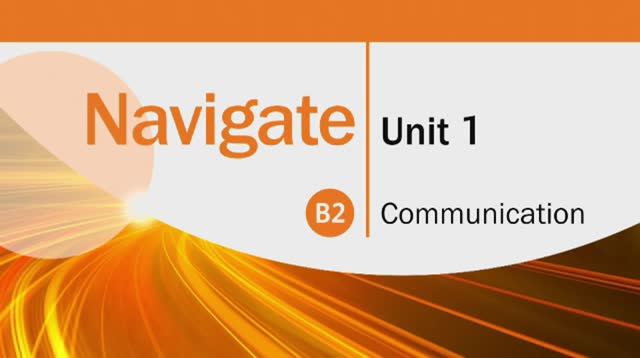 Navigate B2. Voxpops. Unit 1
