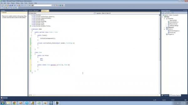 C# Beginners Tutorial - 148 - Overloading Operators pt 1