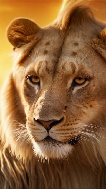 Величие льва в дикой природе #лев #дикоеживотное #природа