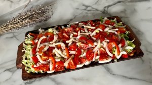 Салат с Кальмарами «МОРСКОЙ БРИЗ»