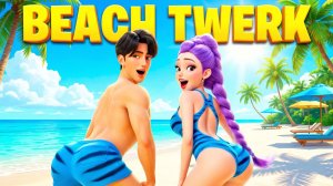 Руми и Джину - Beach TWERK и многое другое 🏖️🍑 | К-Поп Охотницы на Демонов