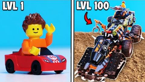 ЛЕГО Автомобили LEGO от 1 до 100 уровней