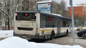 ЛиАЗ 5292 на 22 маршруте в г.Звенигород
