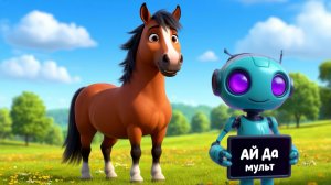 АЙ да мульт - Лошадки. Песенка мультфильм про лошадок для малышей
