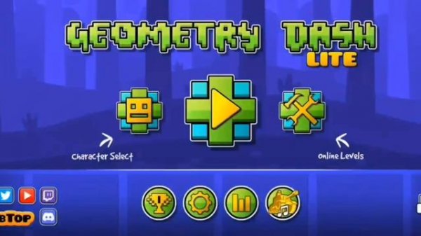 я играю в Geometry dash