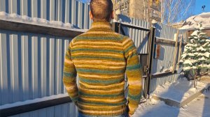 Джемпер связался //Обзор готовой работы