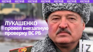 "Драть шкуру" с комбатов пообещал Александр Лукашенко в рамках внезапной проверки ВС Белоруссии