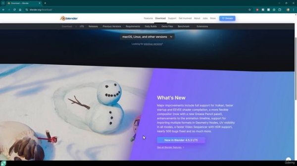 3 - Download Blender
