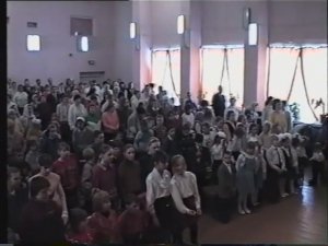 Пасхальное служение в городе Архангельск для детей 27.04.1997 г. (1 ч.)