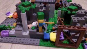 лего зомби атакуют крепость