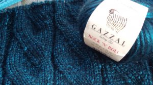 25. МК# ШАПОЧКА С ОЧЕНЬ КРАСИВЫМ УЗОРОМ # "ГАЗАЛ РОК- Н- РОЛЛ"( архив)