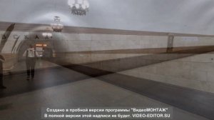 Московское метро под музыкой Dabro " На крыше" станция Киевская.