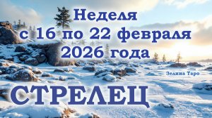 СТРЕЛЕЦ | ТАРО прогноз на неделю с 16 по 22 февраля 2026 года