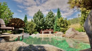 Ландшафтный проект частного дома