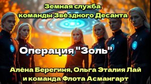 Земная служба команды Звёздного Десанта.Операция "Золь"