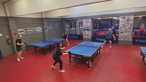 Нельсон Д. (672) - Халаджиев П. (616) настольный теннис 10.02 Малиновый 400+ турнир