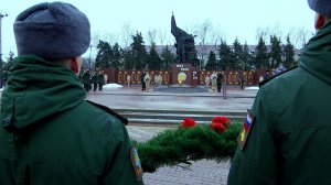 Митинг, посвящённый 83-й годовщине освобождения Октябрьского района