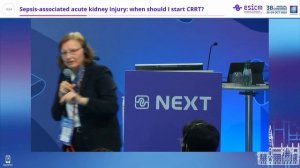 Blackboard lecture - Sepsis-associated acute kidney injury When should I start CRRT