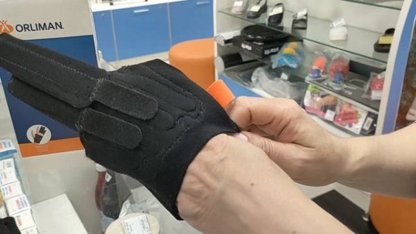 Ортез для фиксации пальцев после перелома