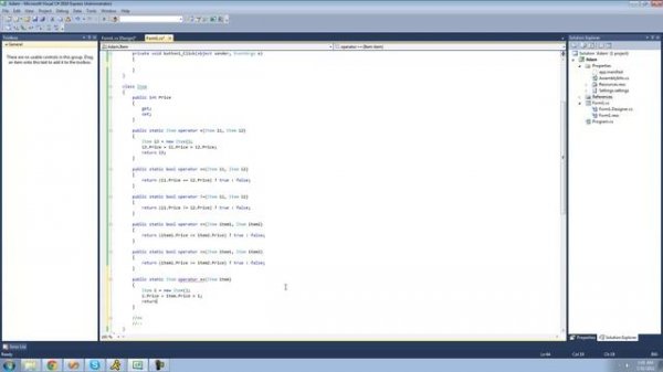 C# Beginners Tutorial - 151 - Overloading Operators pt 4