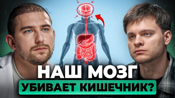 Кишечник страдает из-за МОЗГА? Связь, которая УБИВАЕТ здоровье | Александр Приказчиков, Глеб Соломин