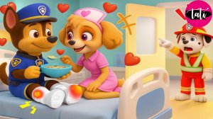 Щенячий патруль и Маршалл. Залипательное видео. Мультфильм для детей и малышей. Анимация 232