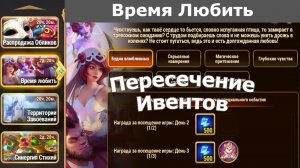 Хроники Хаоса Время Любить, Синергия Стихий, Пересечение Ивентов, Территория Завоеваний