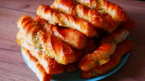 Чесночно-сырные палочки Вкусная домашняя выпечка с сыром