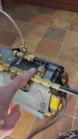 Собрал монстра из вакуумного насоса