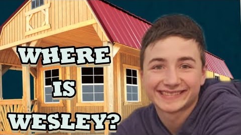 Канадская семья.. WESLEY has been busy What is he doing countrysideacresbuilding shedsplayhousework