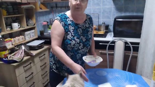 Тесто просто пух.