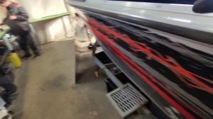 Изготовление задних рундуков и топливного бака для отопителя. Лодка Салют 480.