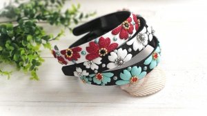 Быстро и просто. Ободок из глиттерного фоамирана своими руками.