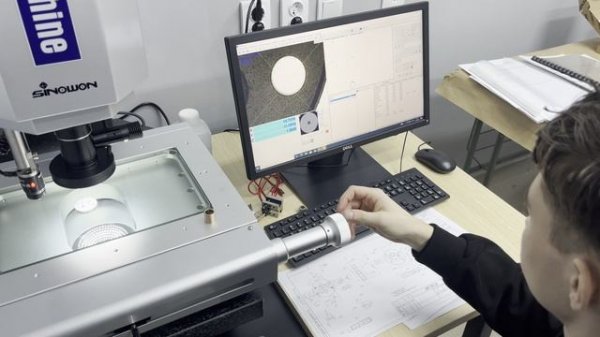 Процесс измерений на ВИМ Sinowon iMS-2515 1